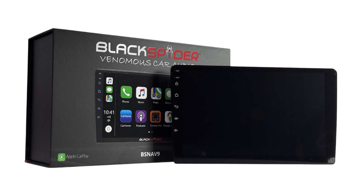 BlackSpider BSNAV9 Apple Carplay Android Auto Radio