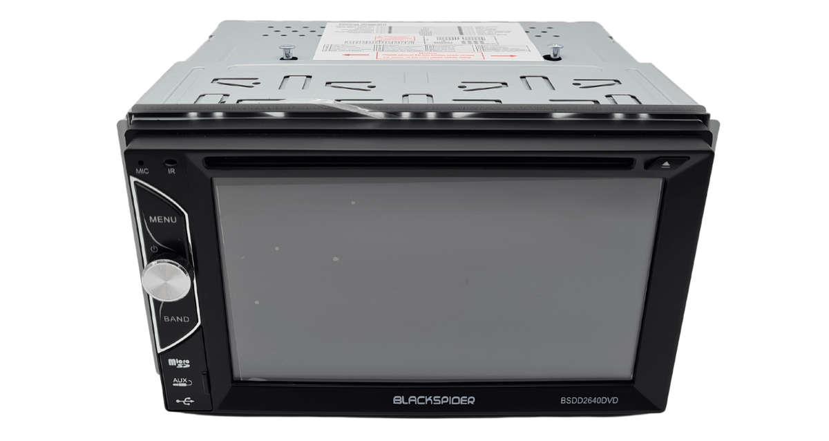 Blackspider BSDD2640DVD 2Din CD DVD BT AUX USB Radio