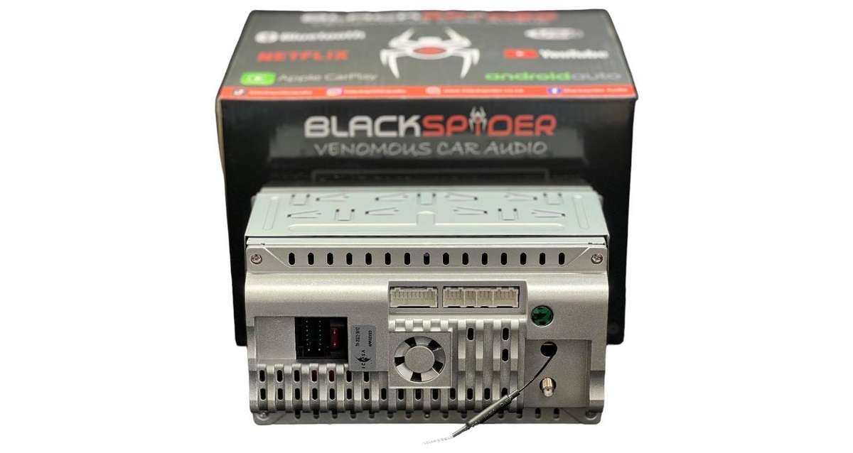 Blackspider BSDD1460LB 2Din Wireless Apple CarPlay Android Auto Radio Long Base