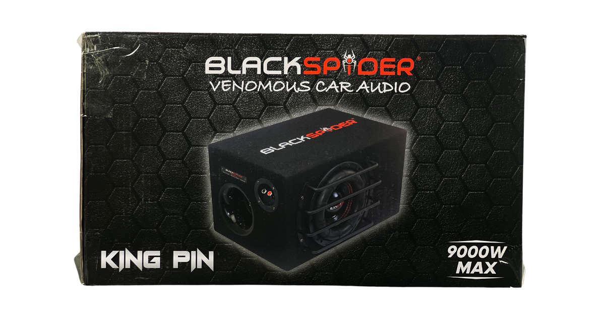 Blackspider KINGPIN 8 6000W Loaded Enclosed Subwoofer