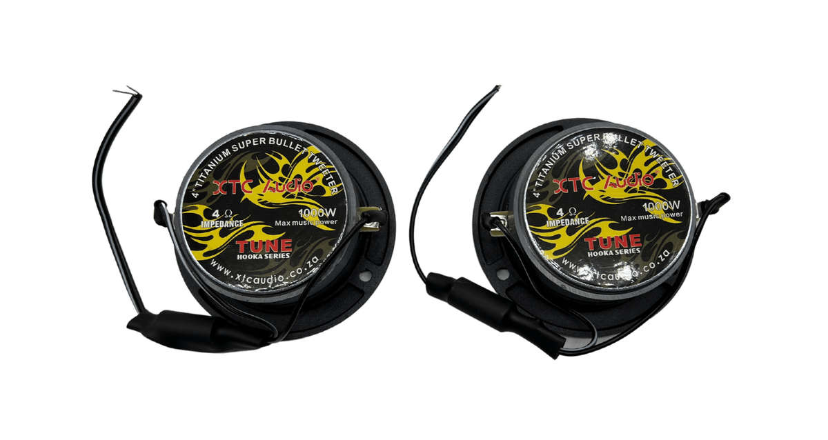 XTC Tune 4" 1000W Titanium Super Bullet Tweeter