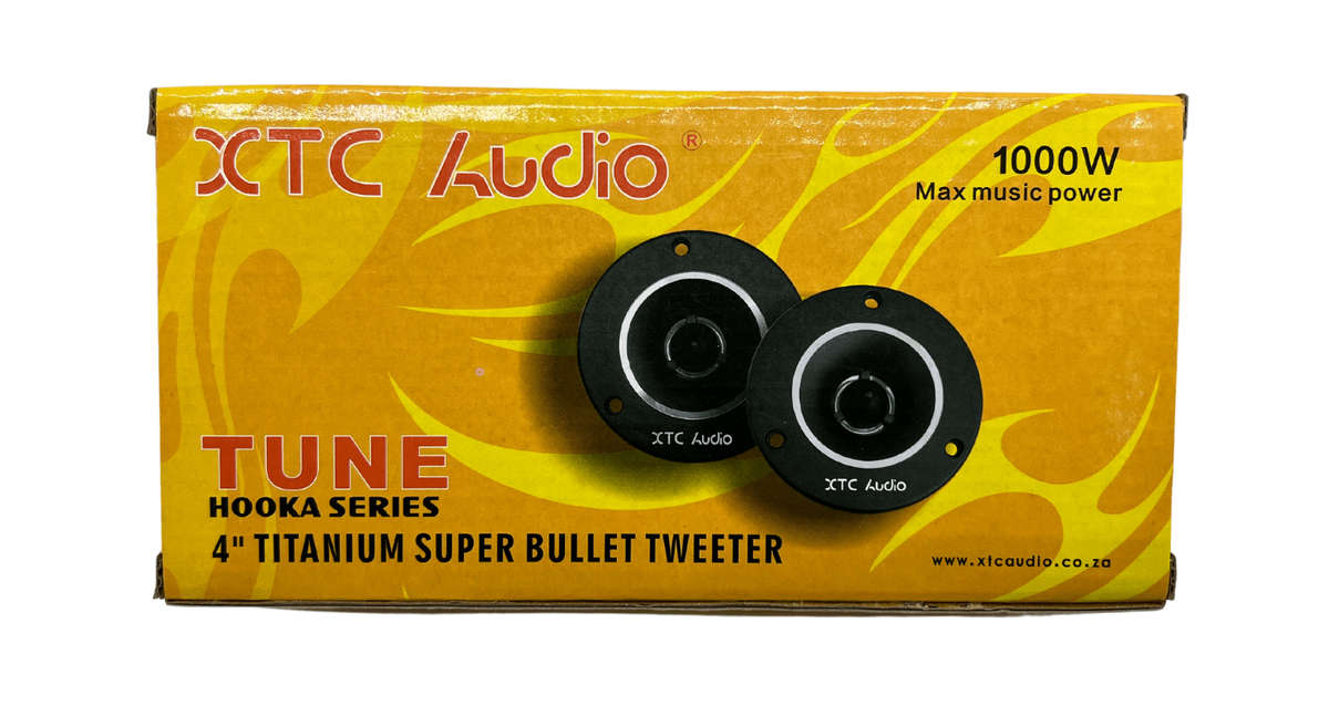 XTC Tune 4" 1000W Titanium Super Bullet Tweeter