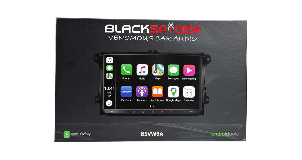 Blackspider Bsvw9a Golf 5/6 Apple Carplay Android Auto Radio