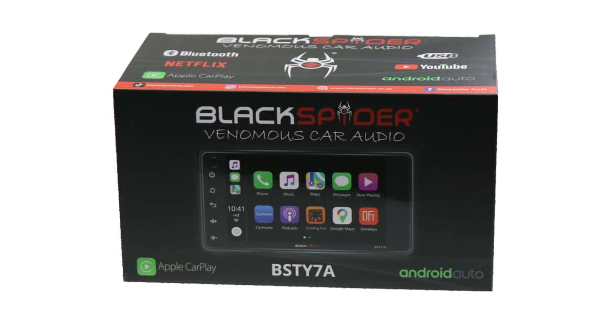 Blackspider BSTY7A Toyota 7` Apple CarPlay Android Auto Radio