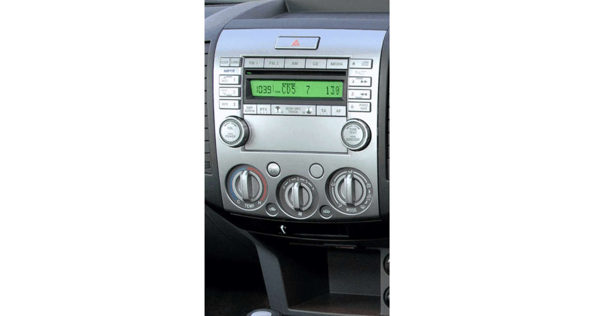 Mazda BT50 Ford Everest 9" Trimplate