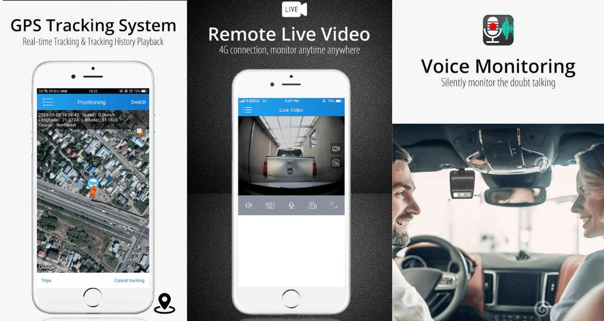 Jc400 4G Gps Aivision Dash Camera Dvr
