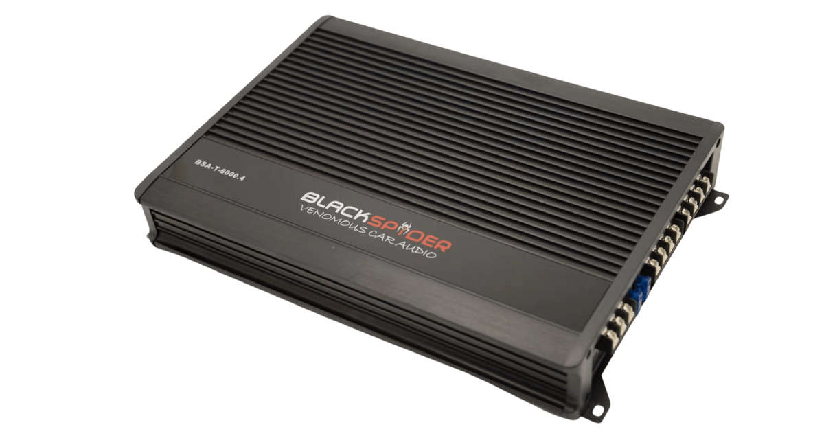 Blackspider Tarantula 6000W 4 Channel Amplifier