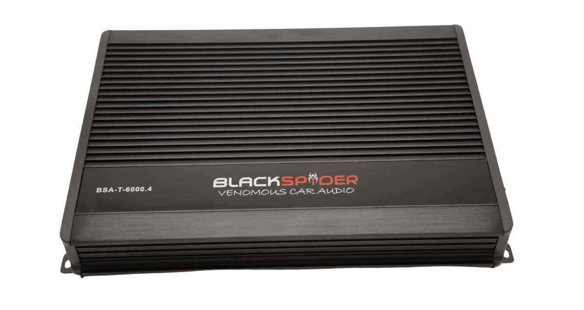 Blackspider Tarantula 6000W 4 Channel Amplifier