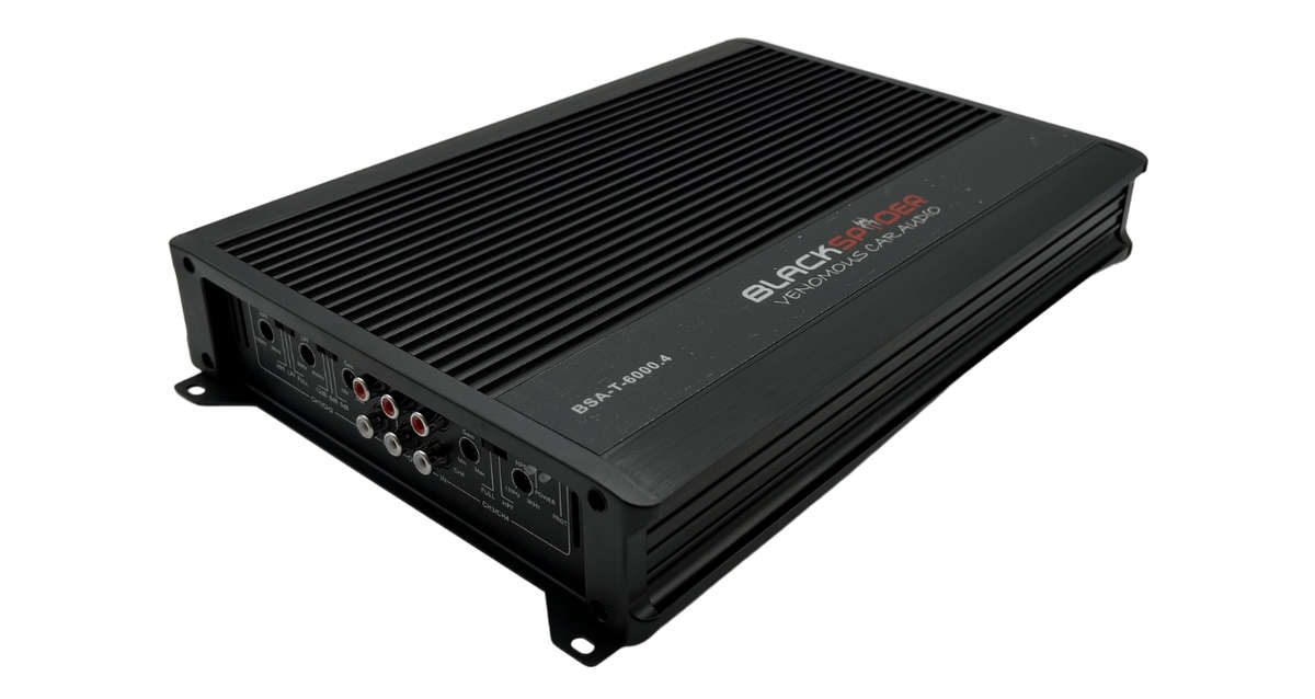 Blackspider Tarantula 6000W 4 Channel Amplifier