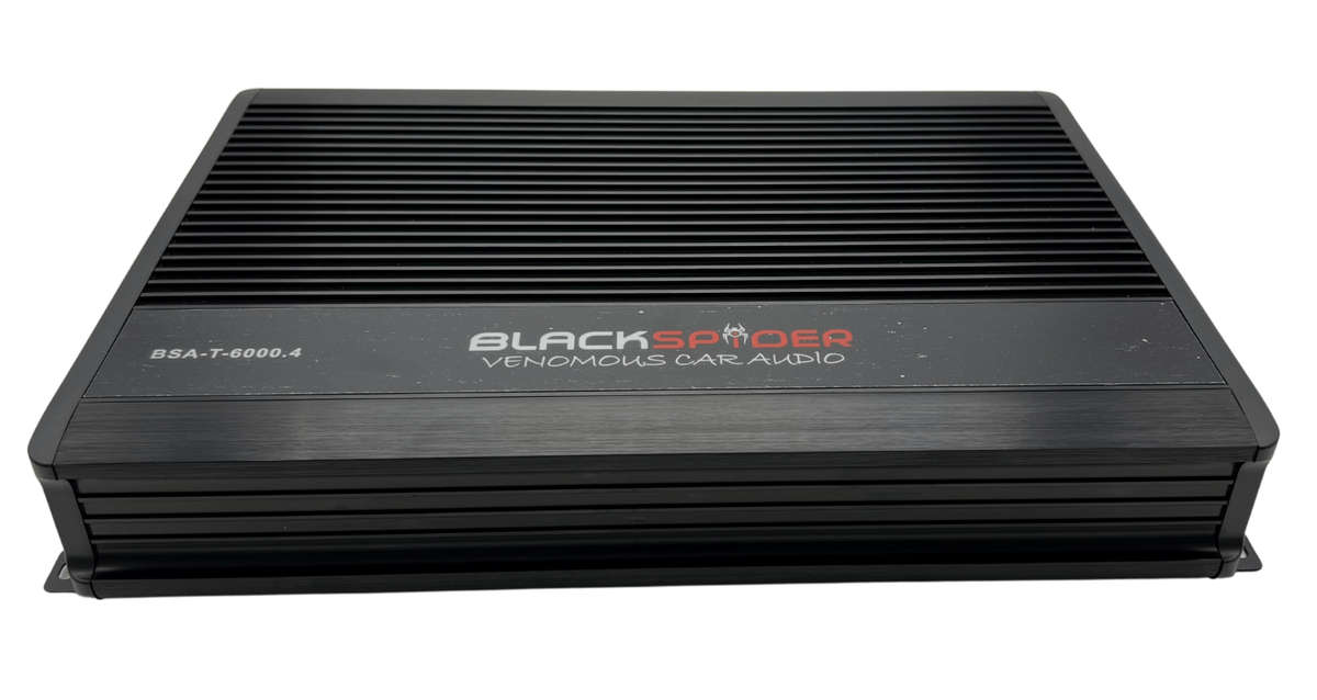 Blackspider Tarantula 6000W 4 Channel Amplifier