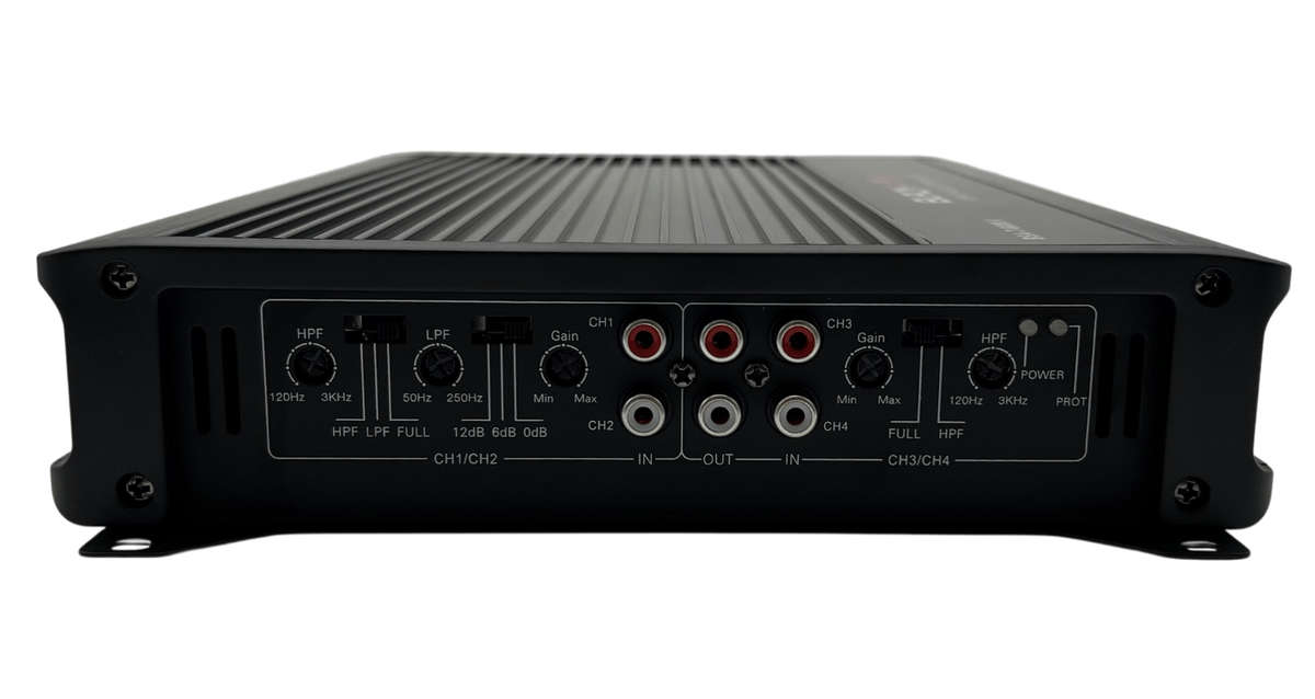 Blackspider Tarantula 6000W 4 Channel Amplifier