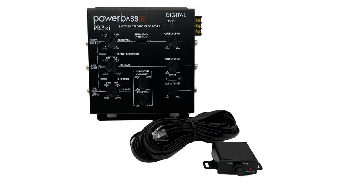 Powerbass PB3XI 3-Way Crossover