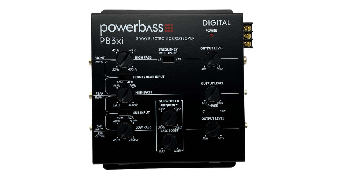 Powerbass PB3XI 3-Way Crossover