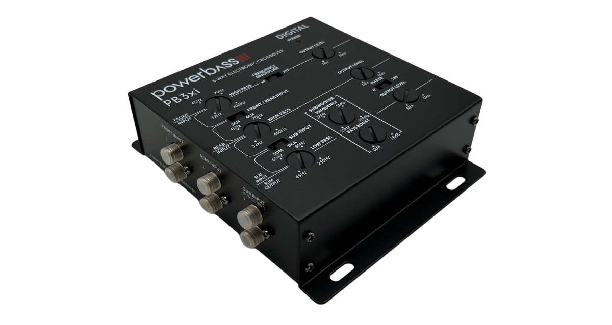 Powerbass PB3XI 3-Way Crossover