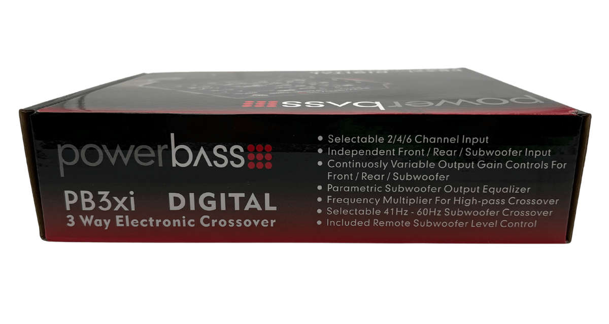 Powerbass PB3XI 3-Way Crossover