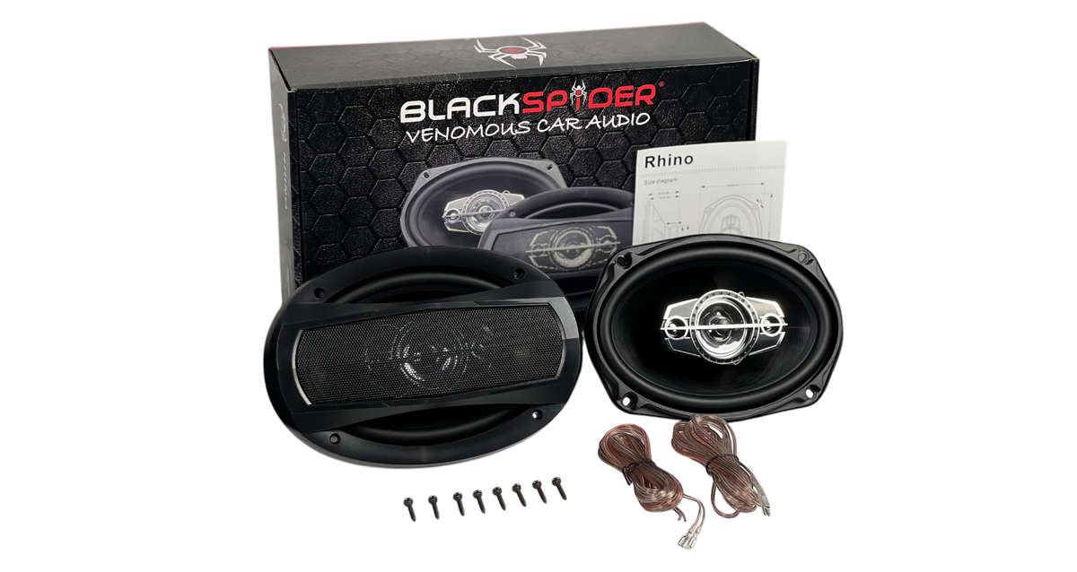 Blackspider Rhino 6X9 1500W Speakers