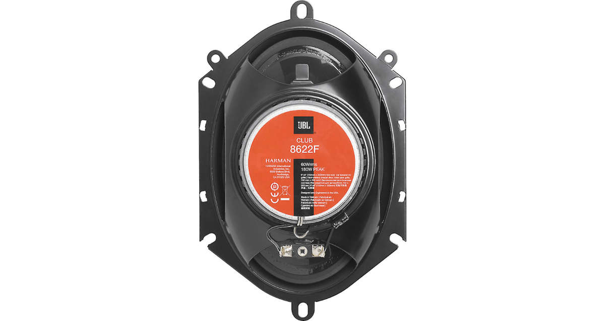 JBL CLUB8622F 6x8 180W 2-Way Speaker