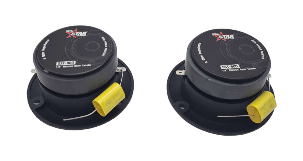 Starsound SST-800 1" Titanium Bullet Tweeter