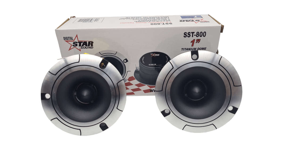 Starsound SST-800 1" Titanium Bullet Tweeter