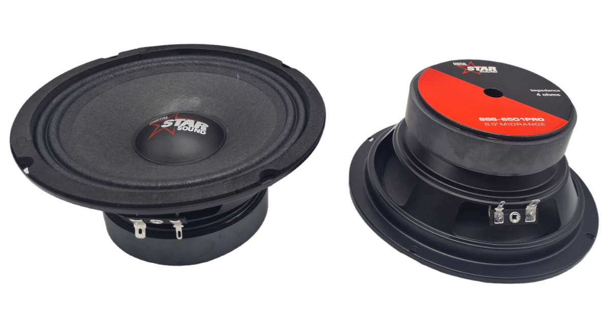 Star Sound SSS-6501PRO 6.5 Pro Series Mids (650W)