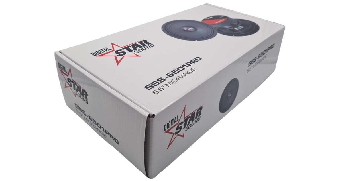 Star Sound SSS-6501PRO 6.5 Pro Series Mids (650W)