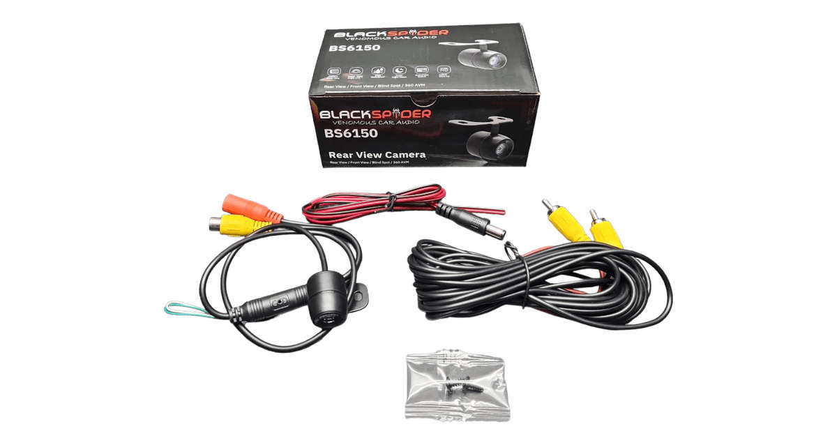 Blackspider Bs6150 Ahd Front And Rear View Camera