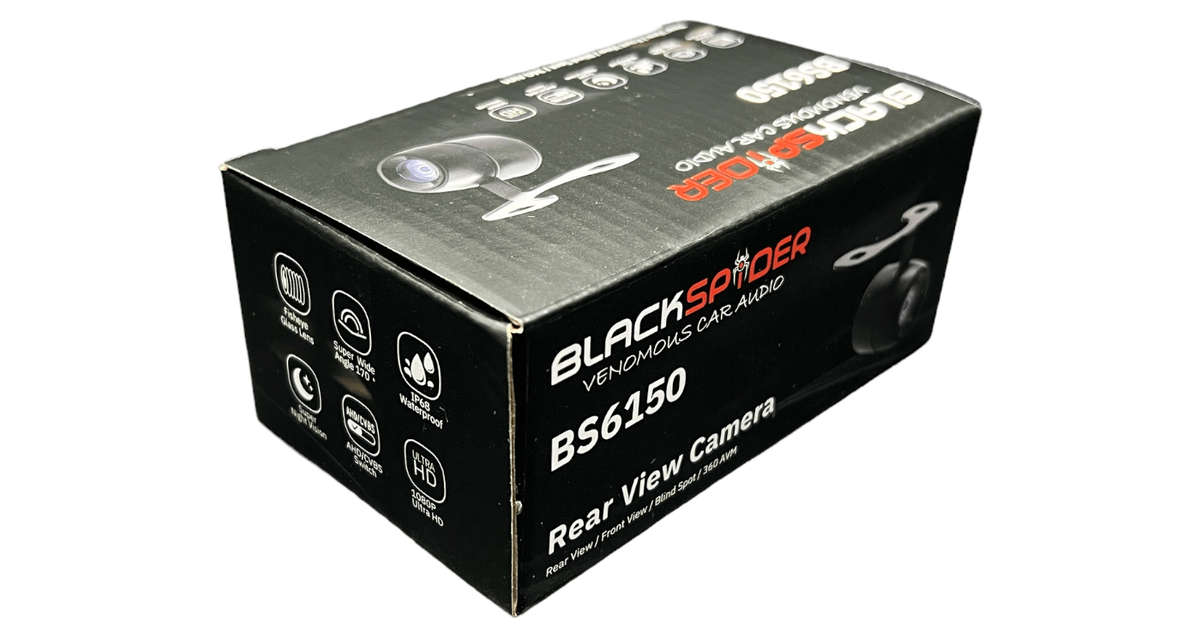Blackspider Bs6150 Ahd Front And Rear View Camera