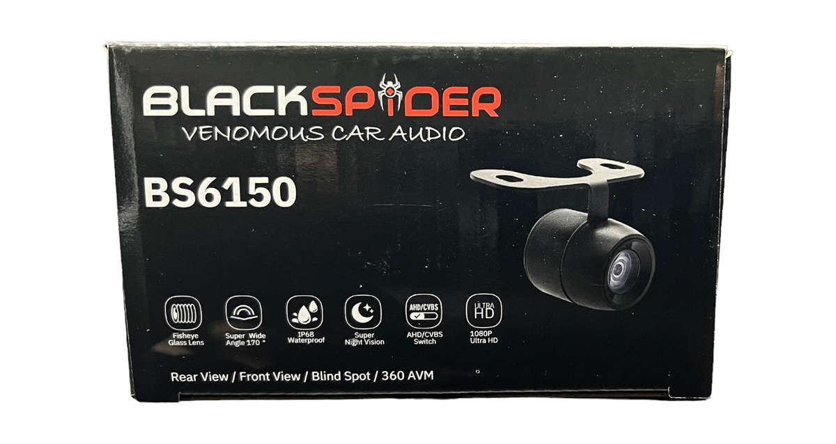 Blackspider Bs6150 Ahd Front And Rear View Camera