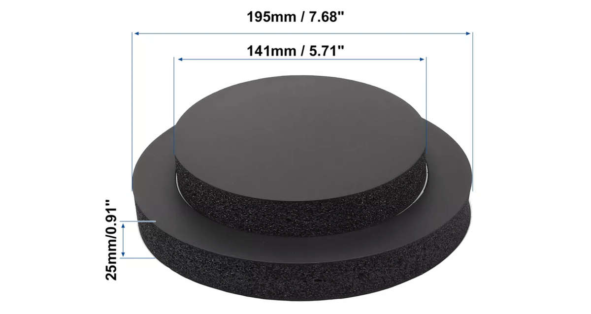 Blackspider Ring Foam Speaker 2PCS