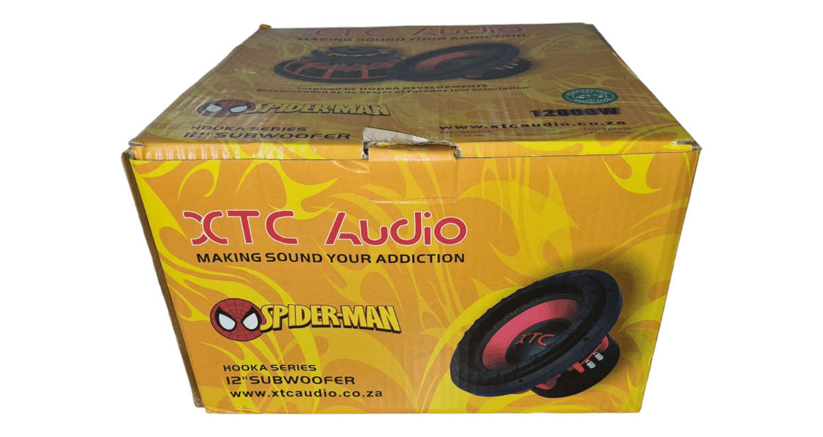 XTC Spiderman 12" 12000W DVC Subwoofer