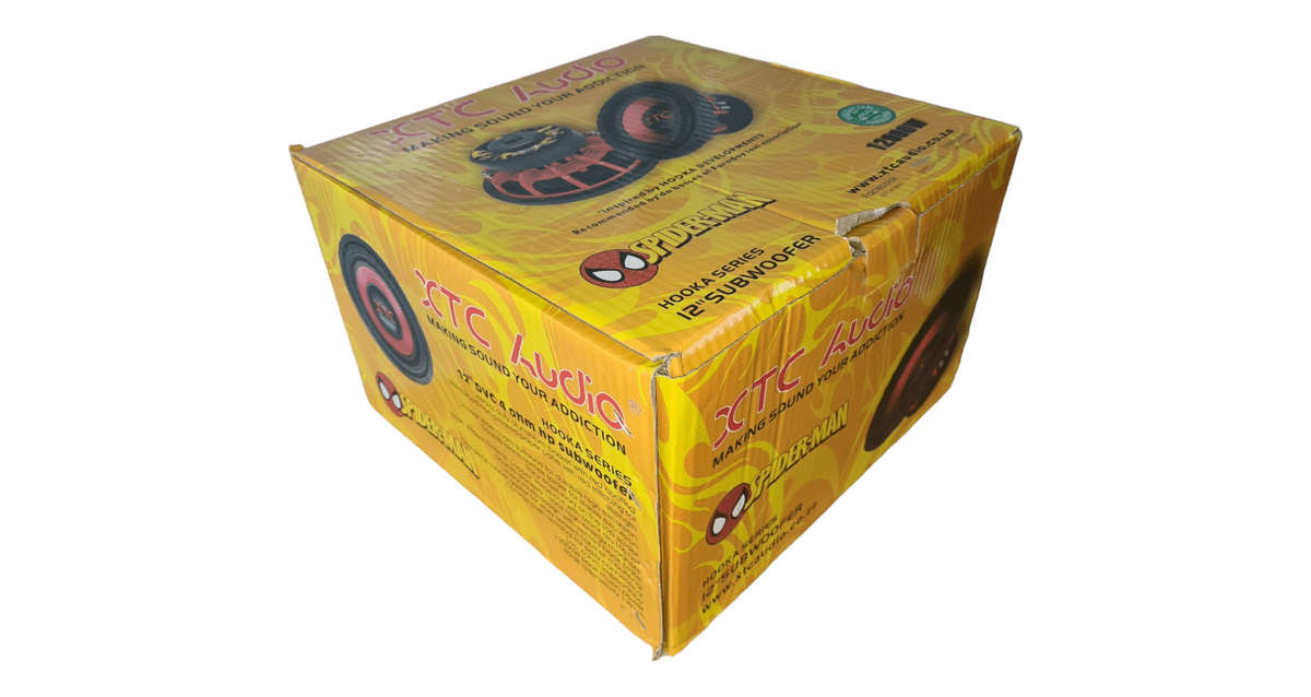 XTC Spiderman 12" 12000W DVC Subwoofer