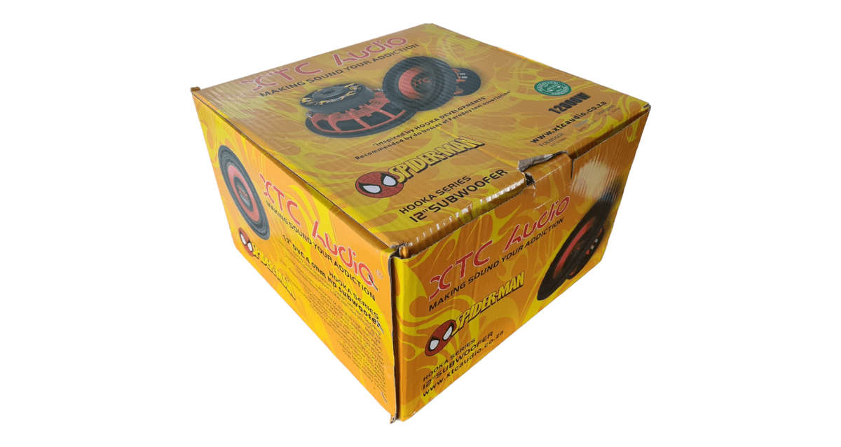 XTC Spiderman 12" 12000W DVC Subwoofer