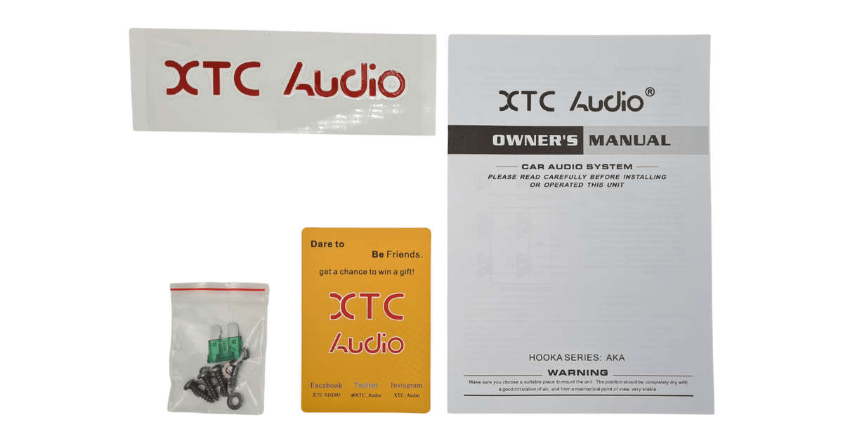 XTC AKA 3500W 2 Channel Amplifier