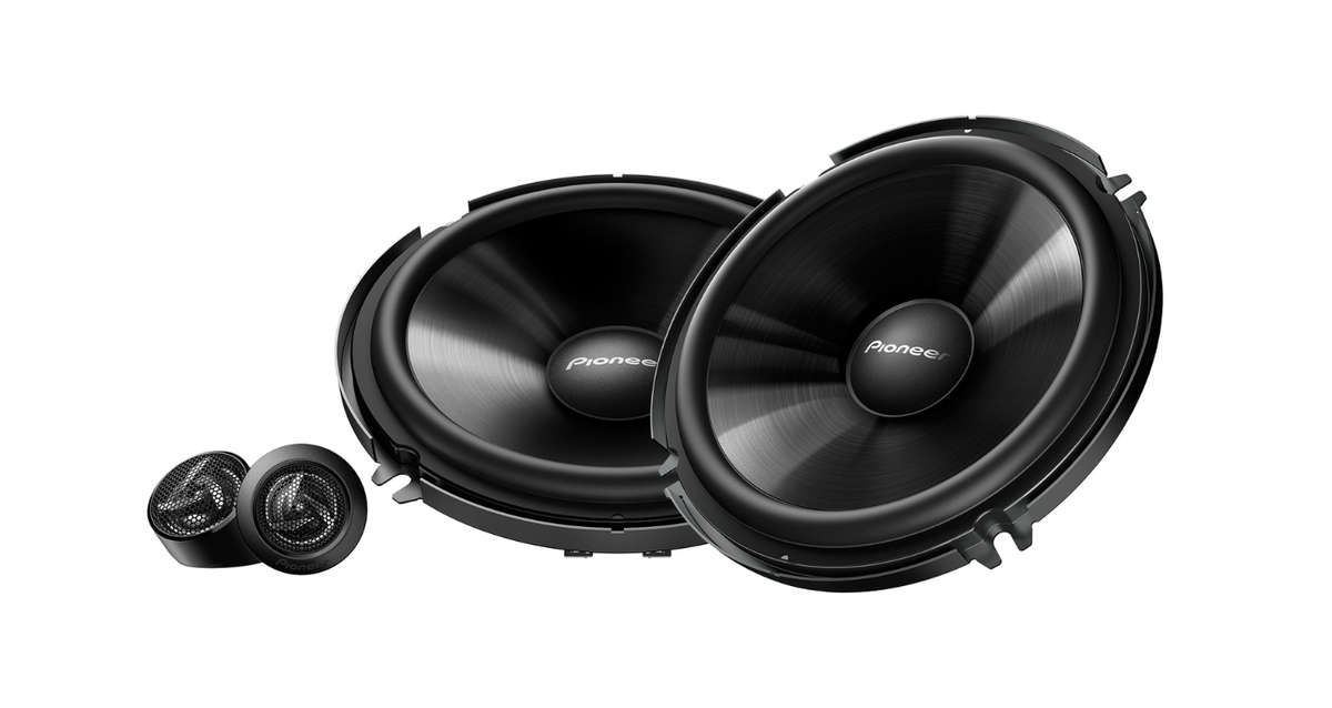 Pioneer Ts-651C 6.5" 390W 2-Way Speakers Split System