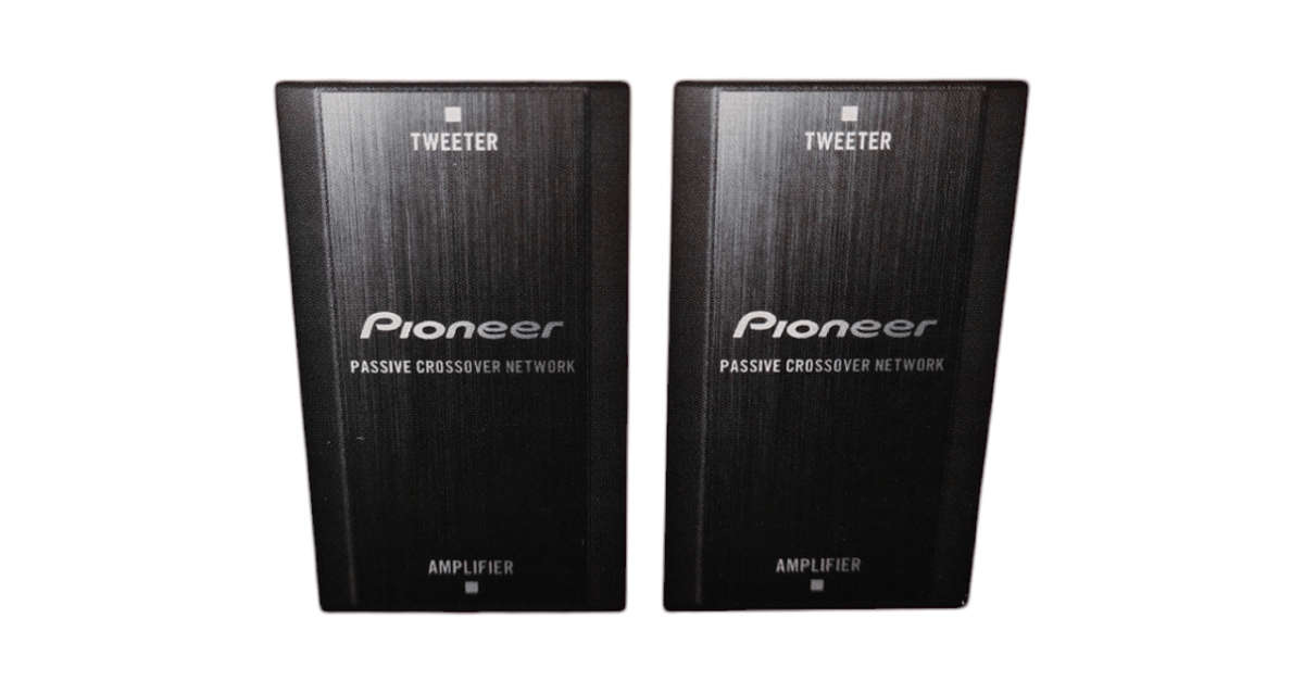 Pioneer Ts-651C 6.5" 390W 2-Way Speakers Split System