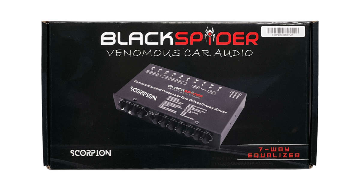 Blackspider Scorpion 7 Band Equaliser