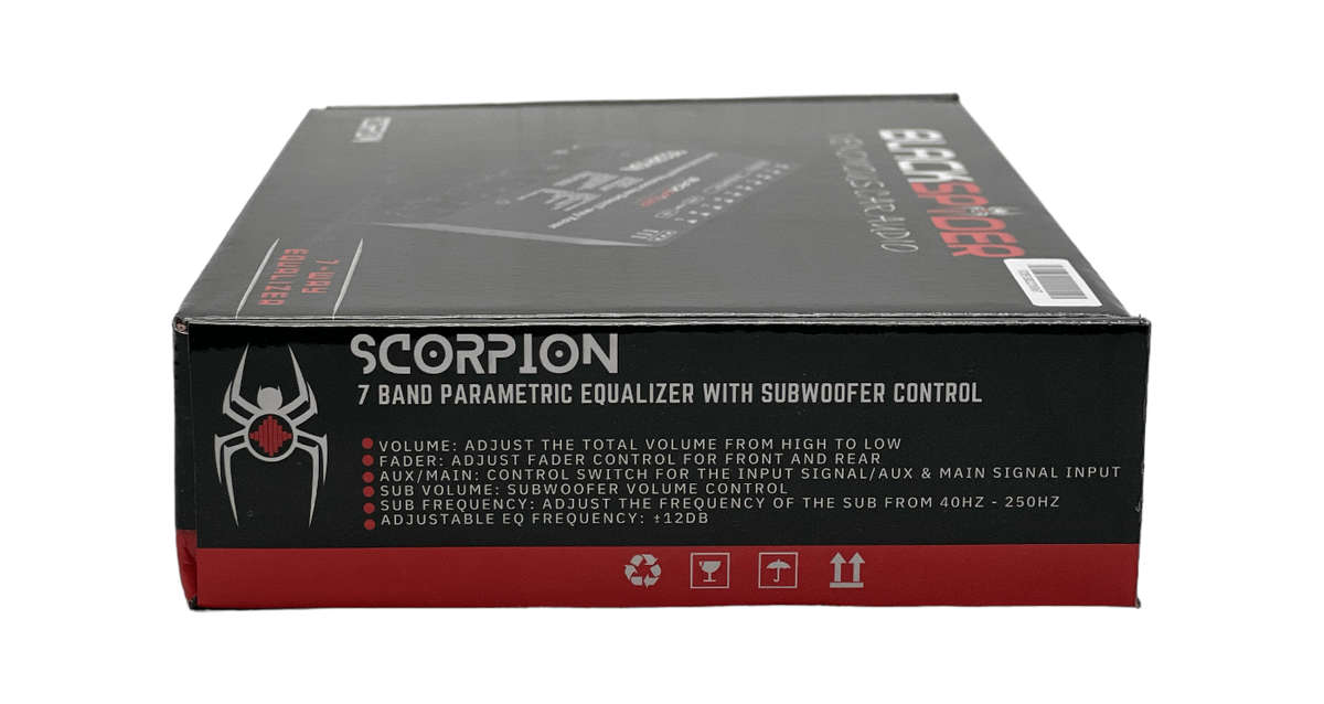 Blackspider Scorpion 7 Band Equaliser