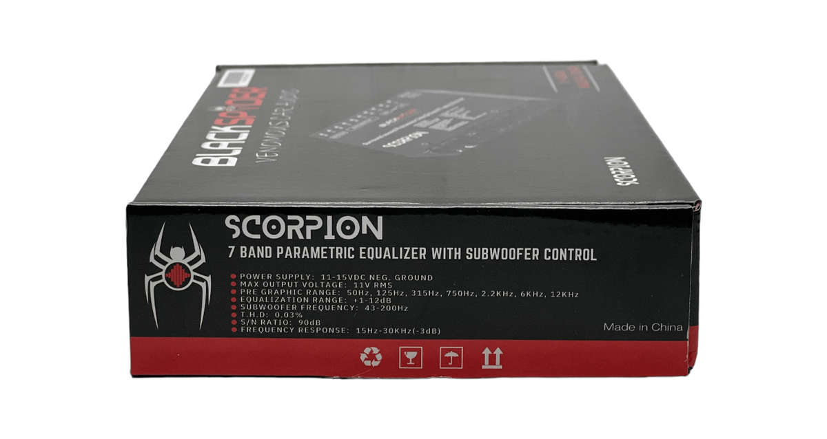 Blackspider Scorpion 7 Band Equaliser