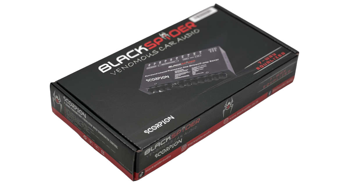 Blackspider Scorpion 7 Band Equaliser