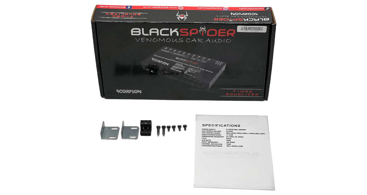 Blackspider Scorpion 7 Band Equaliser