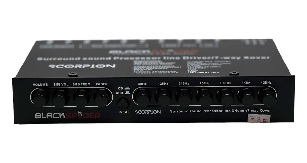 Blackspider Scorpion 7 Band Equaliser