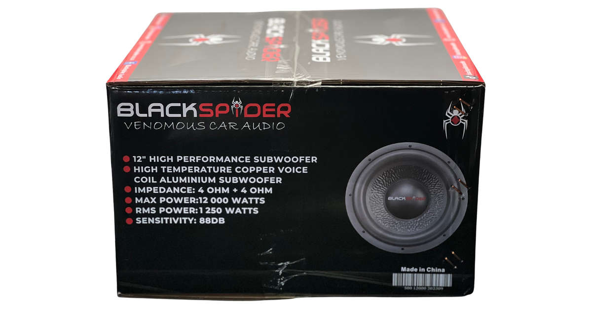 Blackspider Jumping 12" 12000W DVC Subwoofer