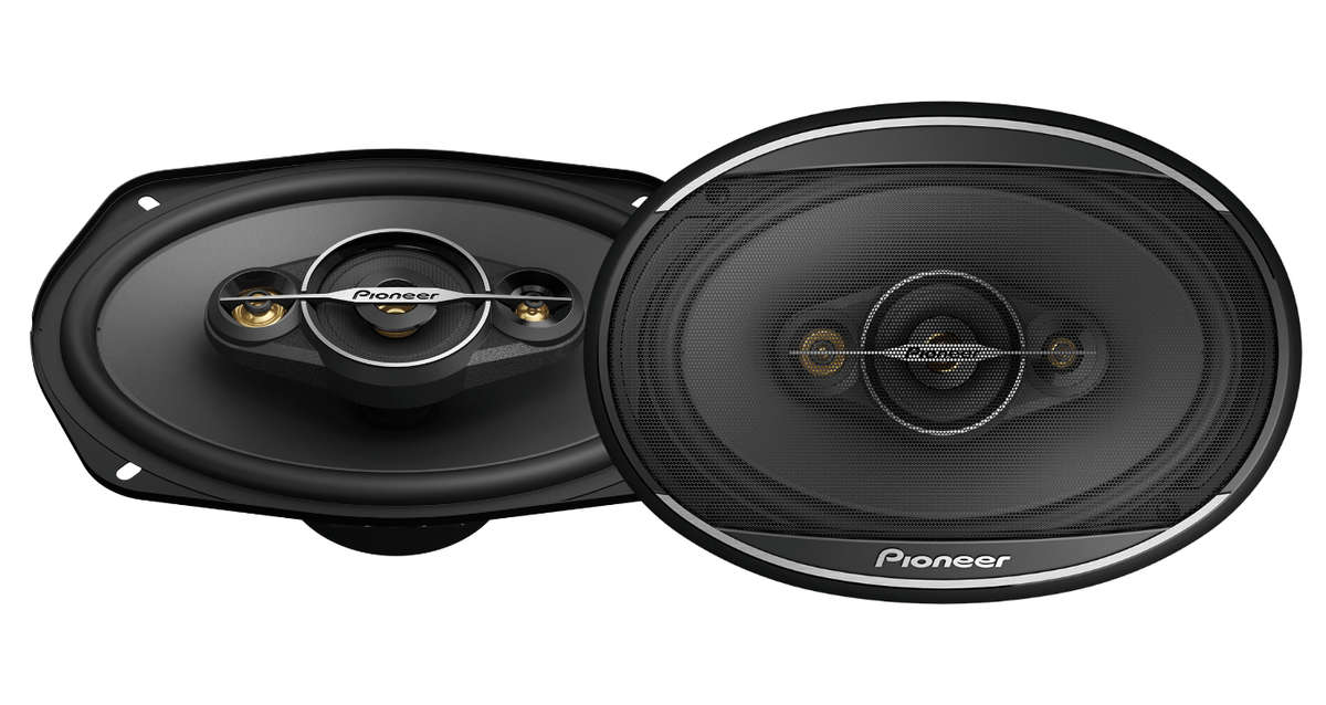 Pioneer TS-A6968S A Series 450W 4-Way 90W RMS 6×9 Speakers