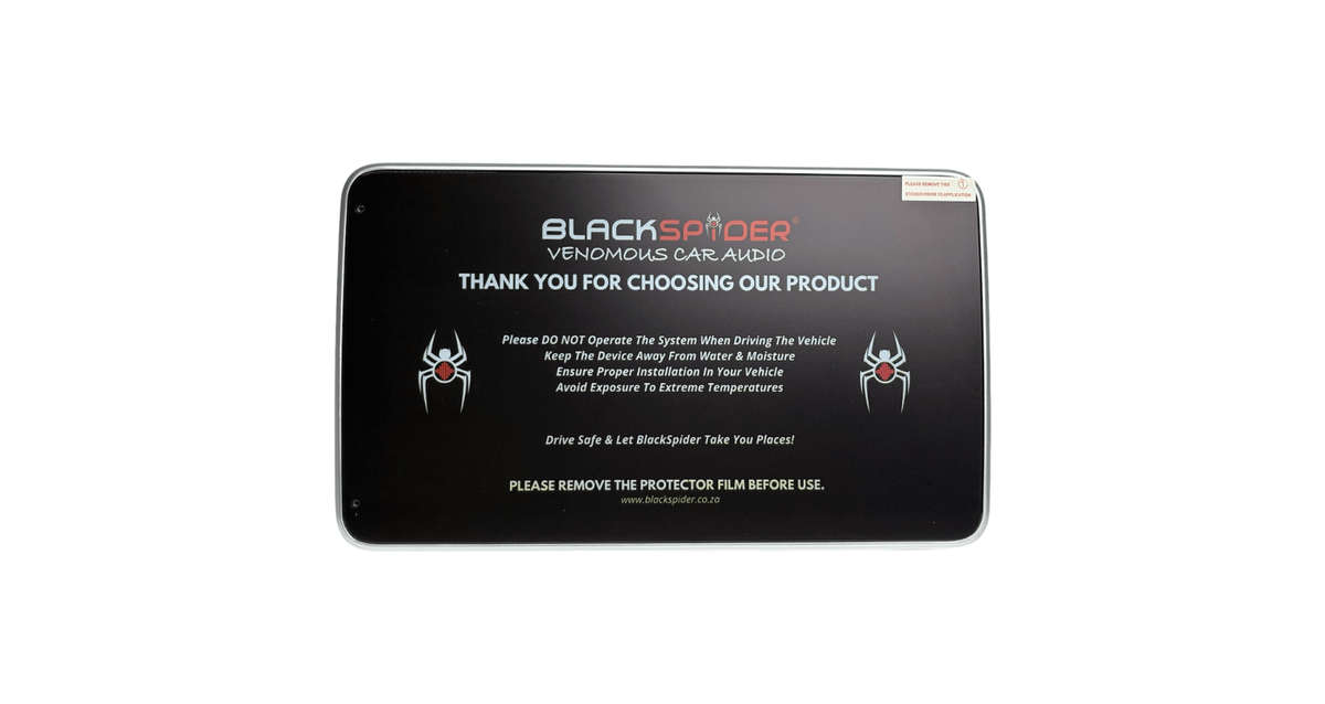 Blackspider Bsm102sd 10.1 Wireless Apple Carplay And Android Auto 1Din Rotate Radio