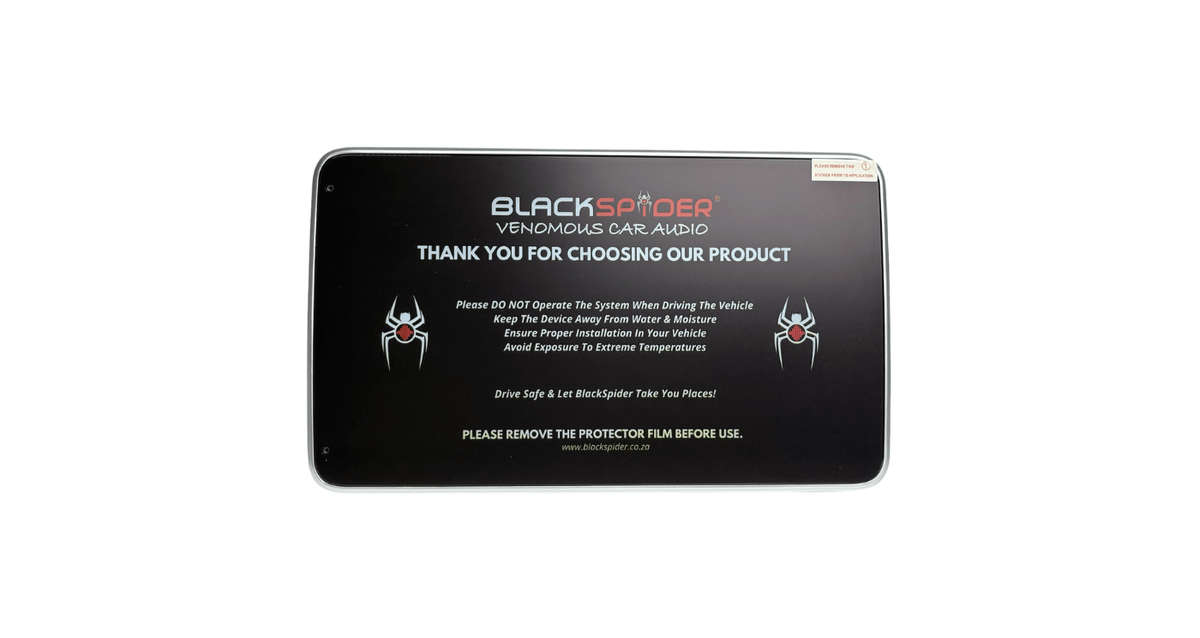 Blackspider Bsm102sd 10.1 Wireless Apple Carplay And Android Auto 1Din Rotate Radio
