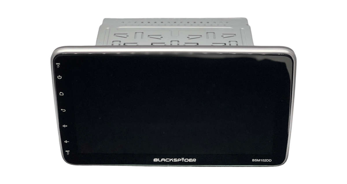 Blackspider Bsm102dd 10.1 Wireless Apple Carplay And Android Auto 2Din Rotate Radio