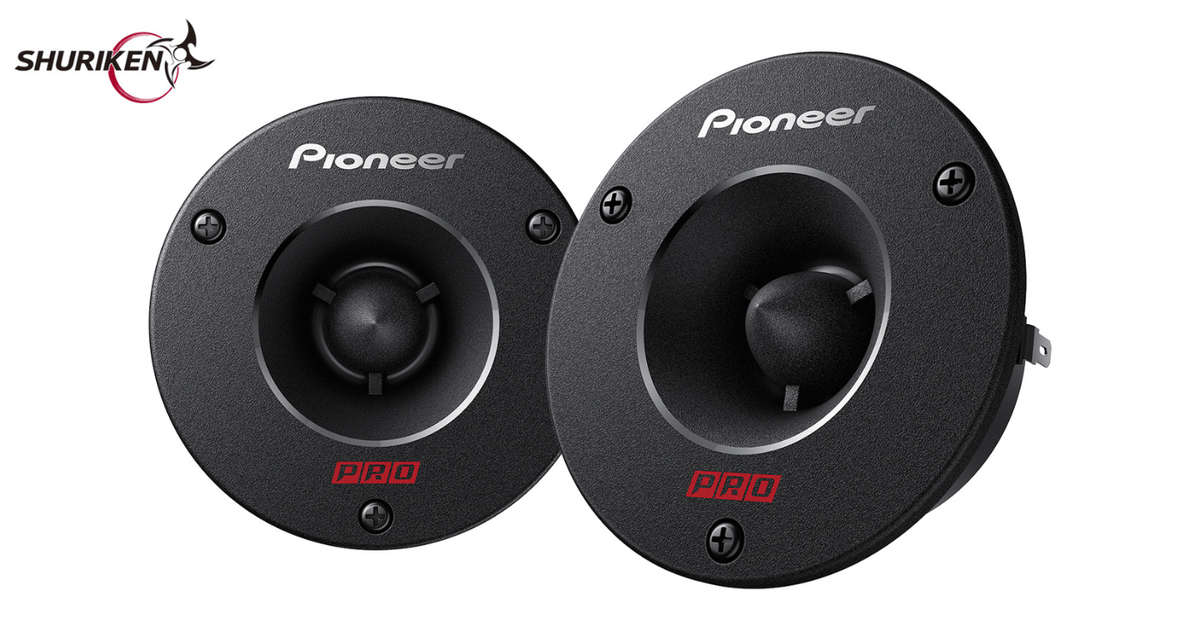 Pioneer TS-B1010PRO Shuriken 4" Pro Series Bullet Tweeters