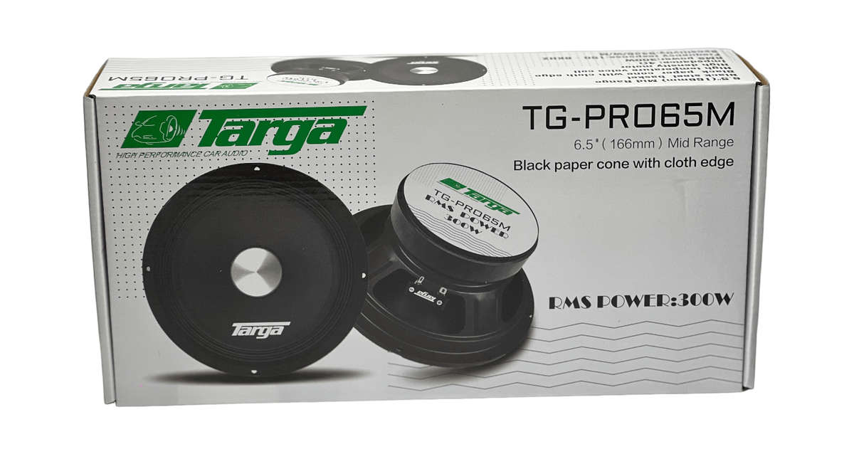 Targa Tg-Pro65m 6.5" Pro Speakers