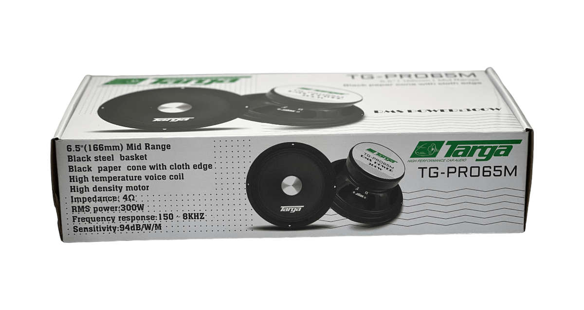 Targa Tg-Pro65m 6.5" Pro Speakers