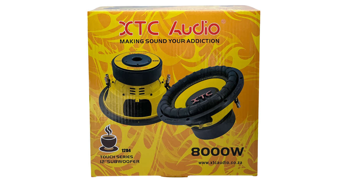 XTC Black Coffee 12 8000W DVC Subwoofer